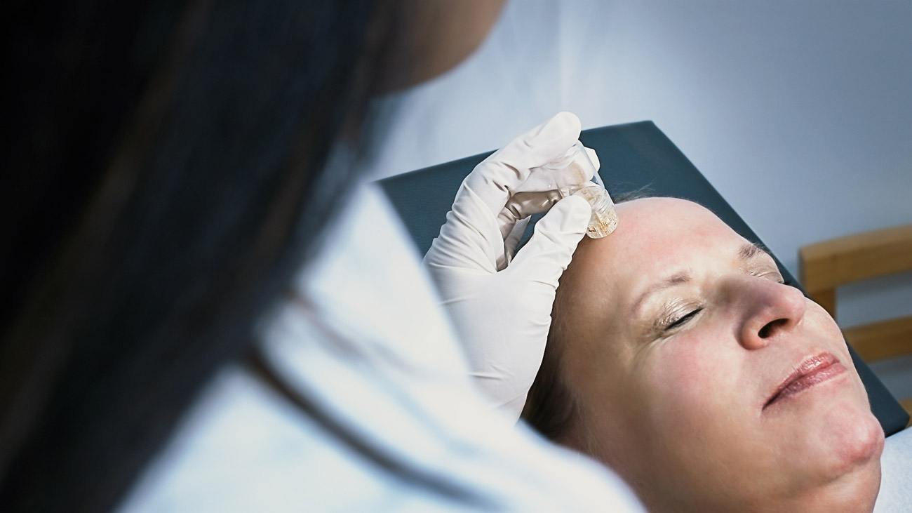 AquaGold Treatment Photography for Riverchase Dermatology and Cosmetic Surgery in Florida. Photo #2.